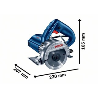 Bosch GDC140 เครื่องตัดหินอ่อน 4นิ้ว ขนาดใบ 115 มม. 1,400 วัตต์ ไม่มีสายน้ำ ปรับรอบไม่ได้