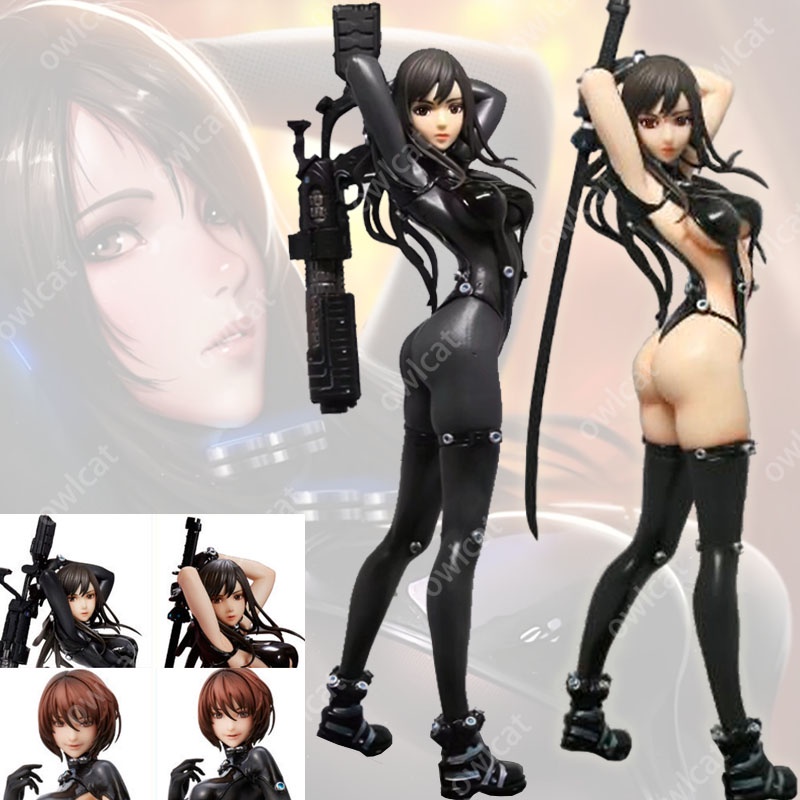 โมเดล Figure GANTZ:O Reika Shimohira / Anzu Yamasaki (Hdge NO.15 Ver.) 25cm Size 1/7 Tights Idol Act