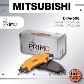 (ประกัน 1 เดือน) ผ้าเบรคหน้า/ดิสเบรคหน้า MITSUBISHI MIRAGE 1.2 ปี 2012-On / ATTRAGE 1.2 ปี 2012-On มิตซุบิชิ มิราจ / ...