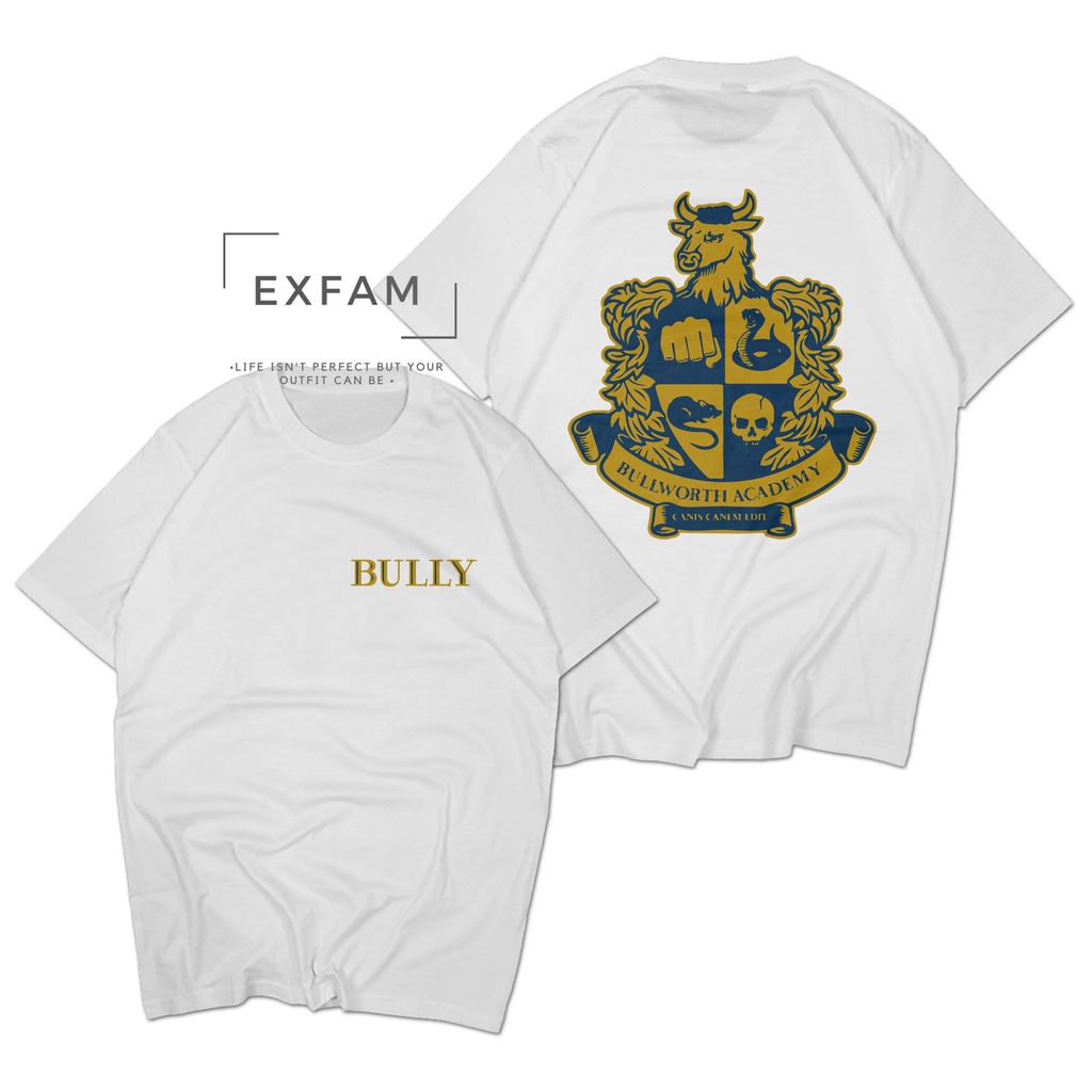 Bully Bullworth Academy เสื้อยืด Bully Ps2 Cotton Combed T เสื้อ