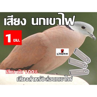 เสียง นกเขาไฟ นาน 1 ชั่วโมง USB แฟลชไดร์ฟ หมานๆๆ