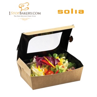 Solia ES32500 Cardboard Freshness Box with Window 1000ml