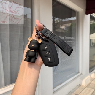 เหมาะสำหรับสามรุ่นของ MG6 key bag pilot 21 MG 5 car key case หัวเข็มขัด MG hsZS ตกแต่ง