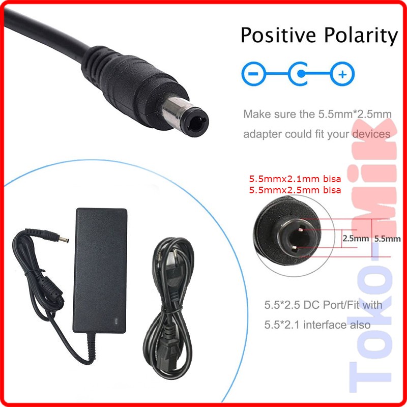 DC 52V 2.3A POE POWER SUPPLY 52VDC 2.3A VDC WIFI เราเตอร์ ADAPTER