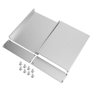 33X114X150mm Aluminum Enclosure Split Circuit Board Heat Dissipation Shielded Electricity Box