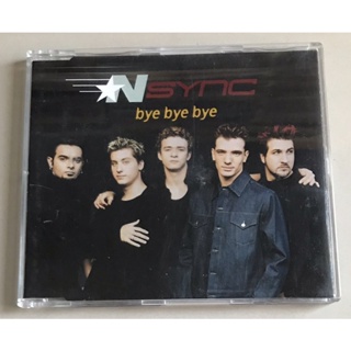 ซีดีซิงเกิ้ล ของแท้ ลิขสิทธิ์ มือ 2 สภาพดี...ราคา 250 บาท “NSYNC” ซิงเกิ้ล "Bye Bye Bye"*แผ่น Made in EU*