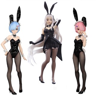 Re:zero ตุ๊กตาฟิกเกอร์ อนิเมะ Starting Life in Another World Echidna Bunny Ver ขนาด 18 ซม. สําหรับเก็บสะสม