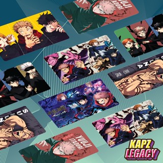 Kapzlegacy สติกเกอร์การ์ด ลายอนิเมะ Jujutsu Kaisen ATM Bank Debit Credit TnG