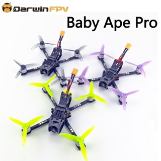 Darwinfpv Baby Ape Pro FPV โดรนบังคับ 142 มม. 3 นิ้ว F4 OSD 15A AIO BLHeli_S Dshot600 40CH 200mW