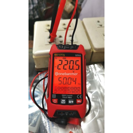 ANENG SZ-02 Digital Multimeterมัลติมิเตอร์ Auto range Auto Function  Aneng SZ-02 สามารถแสดงค่า Volt 