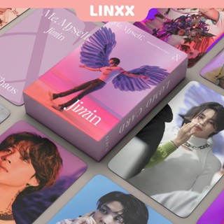 Linxx โปสการ์ด อัลบั้มรูปศิลปินเกาหลี JIMIN ID:Chaos Album Lomo Card 55 ชิ้น