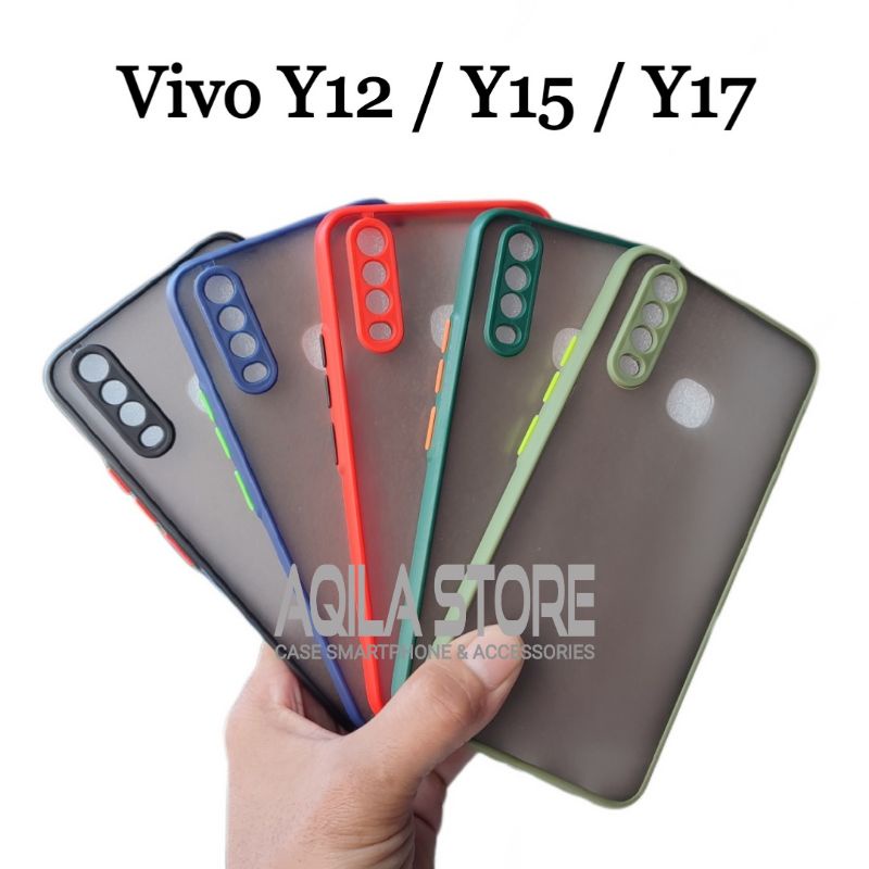 เคส Aero Vivo Y17 / 1902 / V1901A / V1901 / 1902_19 ฟิวส์เคลือบโปร่งใส