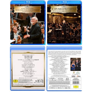 บลูเรย์คอนเสิร์ต สองแผ่น John Williams John Williams Vienna and Berlin BD50G LGBD