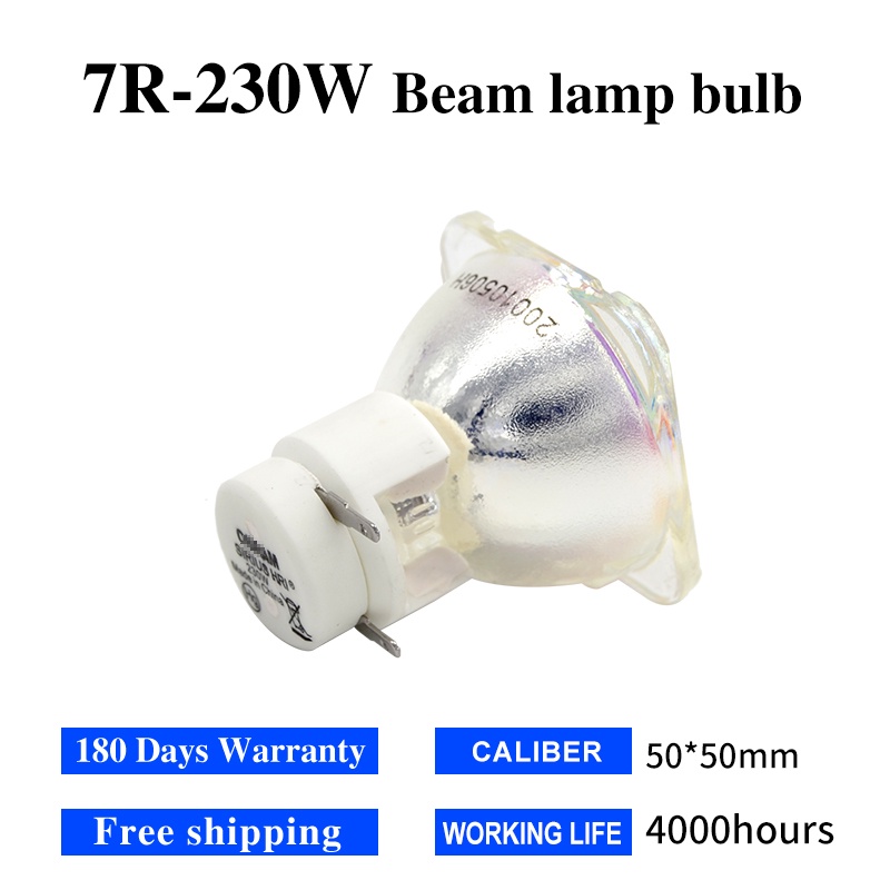 Top Quality 7R 230W/P-VIP 180-230/1.0 E20.6 For Moving Head Beam Lamp Bulb stage Studio 7R Lamp