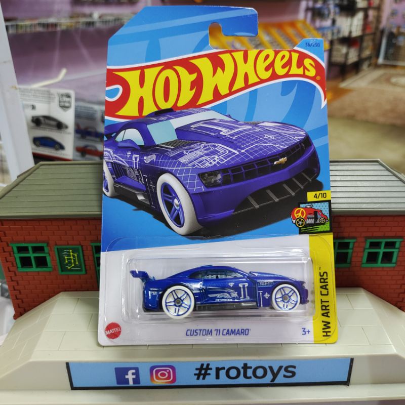 CUSTOM 11 CAMARO HOT WHEELS MAINLINE