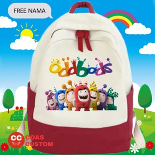 Oddbods กระเป๋าเป้สะพายหลัง กระเป๋านักเรียน