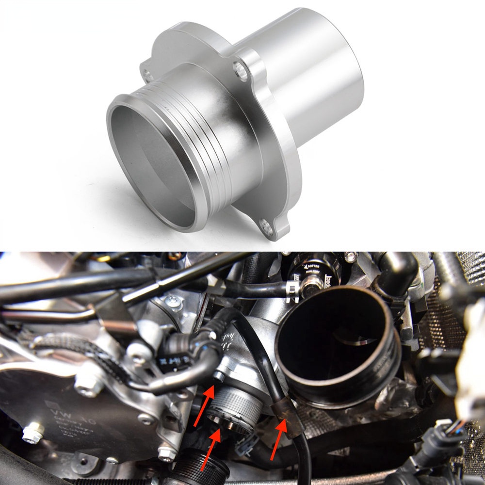 Turbo Outlet Muffler ลบสําหรับ EA888 Gen 3 เครื่องยนต์เพิ่มการตอบสนองคันเร่งสําหรับ VW MK7/MK7.5