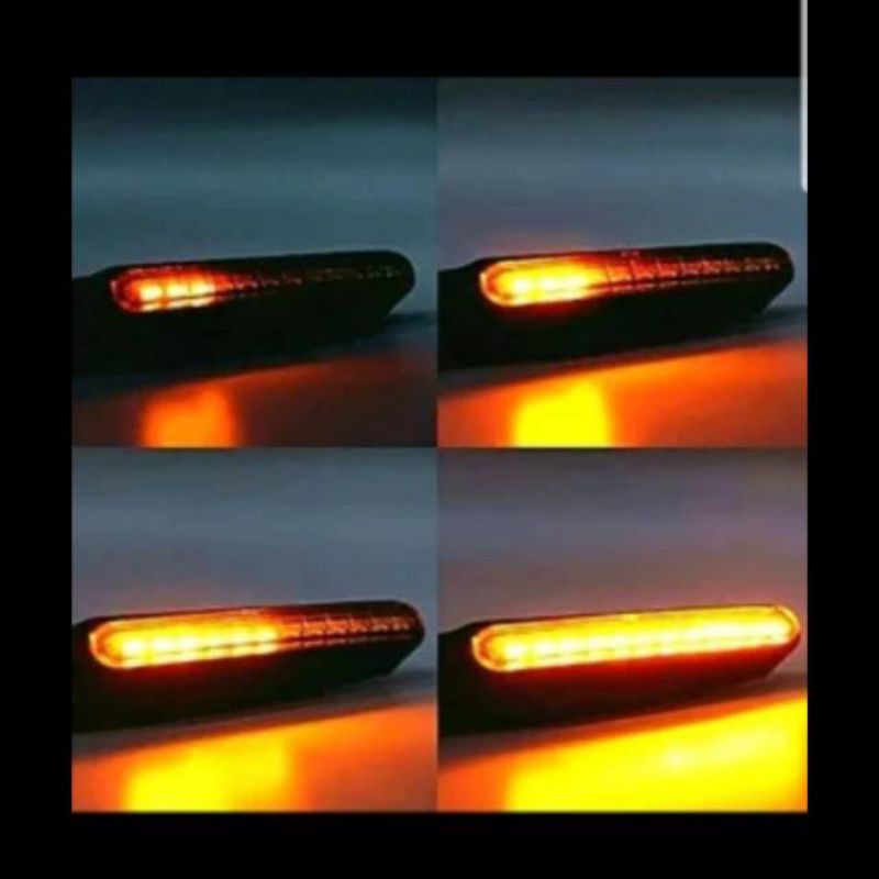 ไฟเลี้ยววิ่ง 2 สี 027 Vixion / Byson / KLX / CRF / D-Tracker / Satria Fu / Vario / R15