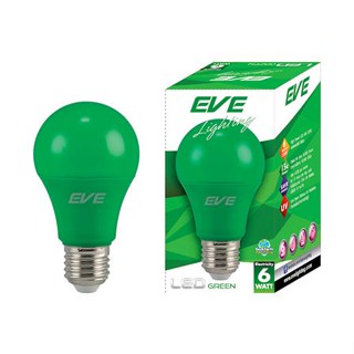 หลอด LED EVE A60 15000Hr 6 วัตต์ E27 สีเขียว