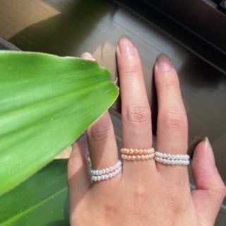 Mini Freshwater Pearl Ring แหวนไข่มุกไซส์มินิ