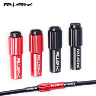 ตัวปรับสายเกียร์ สายเบรค จักรยาน RISK แบบอลูมิเนียม Cable Adjustment Screw