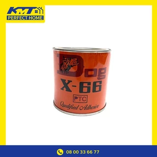 DOG X-66 กาวยางอเนกประสงค์ ตราหมา 200g และ 600g กาวยางติดรองเท้า ติดหนังซ่อมรองเท้า ติดหญ้าเทียม
