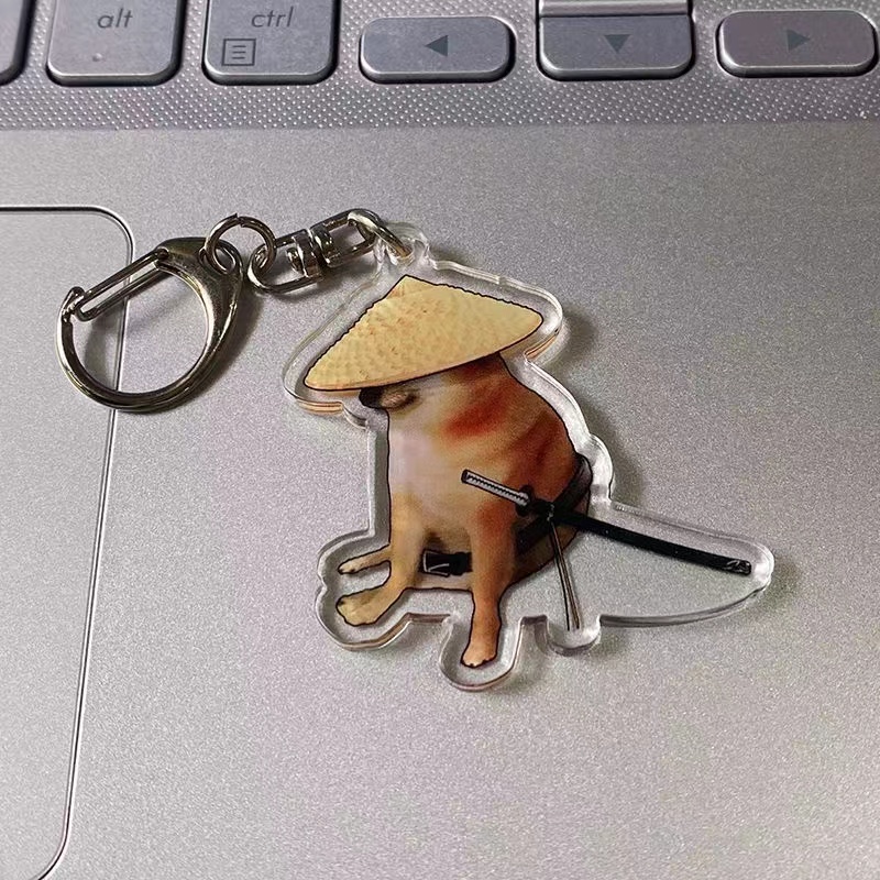 พวงกุญแจ จี้อะคริลิค รูปตัว D Shiba Inu ขนาด 4-5 ซม. สําหรับห้อยกระเป๋า ราคา ถูกที่สุด ดีลบีเคเค แกลเลอรีภาพที่ 7