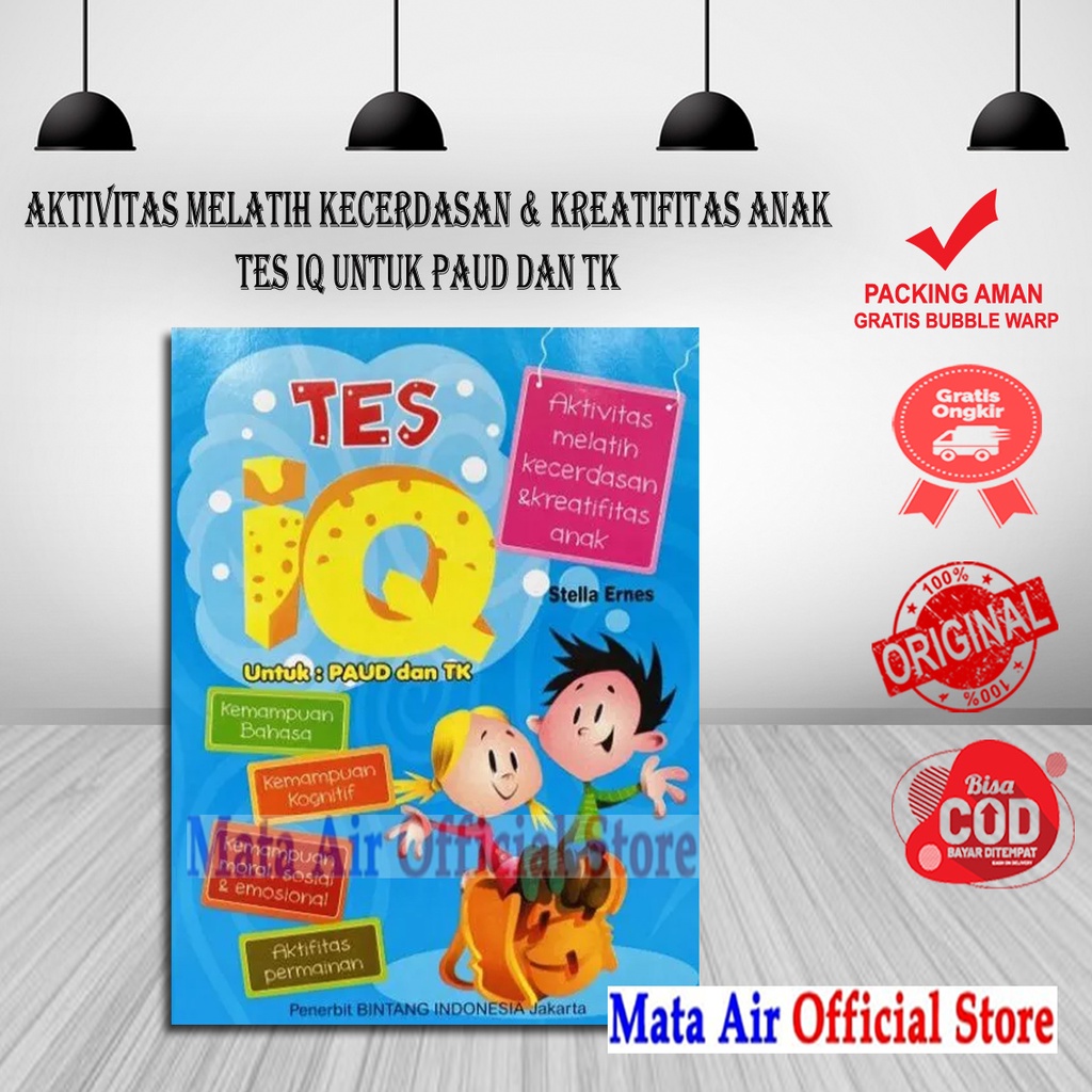 IQ TEST สําหรับ PAUD & TK - STELLA ERNES BINTANG INDONESIA