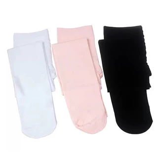 80D เท้าเด็กผู้หญิง Pantyhose Dance Leggings บัลเล่ต์เต้นรํา Tights