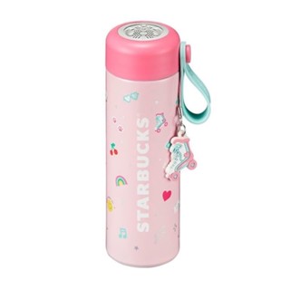 🎀【พร้อมส่ง】 2022 แก้วสตาร์บัคส์เกาหลี Starbucks Korea SS Sweetlove Strap Tumbler 355ml/ 12oz