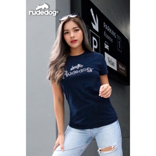 Rudedog By Hashtag เสื้อยืดแขนสั้น ทรงผู้หญิง รุ่น BROKEN  สินค้าลิขสิทธิ์แท้