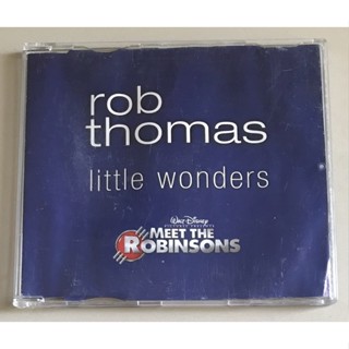 ซีดีซิงเกิ้ล ของแท้ ลิขสิทธิ์ มือ 2 สภาพดี...ราคา 199 บาท “Rob Thomas” ซิงเกิ้ล "Little Wonders"*แผ่นMade In EU*