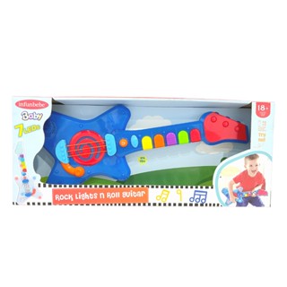 Wel-B x Infunbebe Rock Lights n Roll Guitar (กีต้าร์ของเล่นเด็ก) - ของเล่น ของเล่นเด็ก กีต้าร์เด็ก มีเสียง เสริมพัฒนาการ