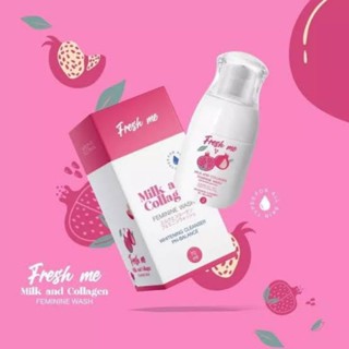 Fresh Me Milk and Collagen Body Wash น้ำยาล้างน้องสาว 70มล.