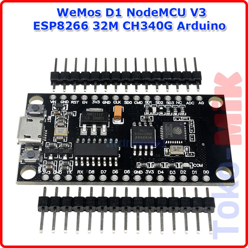 NodeMCU V3 ESP8266 ESP-12 Arduino Node MCU ESP12 CH340 IOT