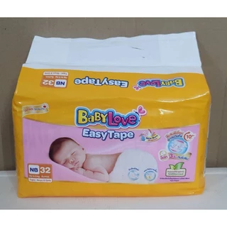เบบี้เลิฟ แบบเทป แพมเพิสเด็ก เทปกาว- BabyLove Easy Tape