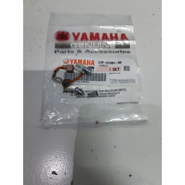 Col Starter-Areng Starter-Brush Set Yamaha Vixion-Jupiter-Mio J-Byson-Fino Fi-MX-R15-Vega Original 5