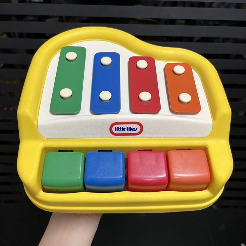 Little Tikes Tap-A-Tune Piano Baby Toy เปียโนของเล่น ของเล่นเครื่องดนตรี **มือสอง**