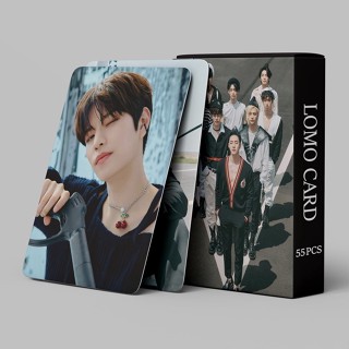 การ์ดโลโม่ Stray Kids "MAXIDENT" สเตรย์คิดส์ 30-55 ใบ/กล่อง ขนาด 8.7×5.7 ซม.ODDINARY NOEASY Christmas EveL lomo card