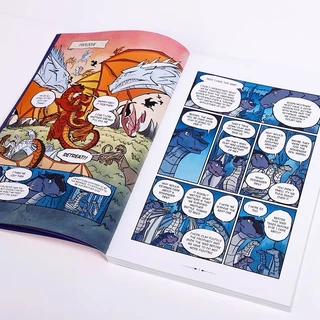 Wings of Fire The Graphic English Novels 1-8 Books Collection By Tui T. Sutherland - Ages 8-12 - Paperback