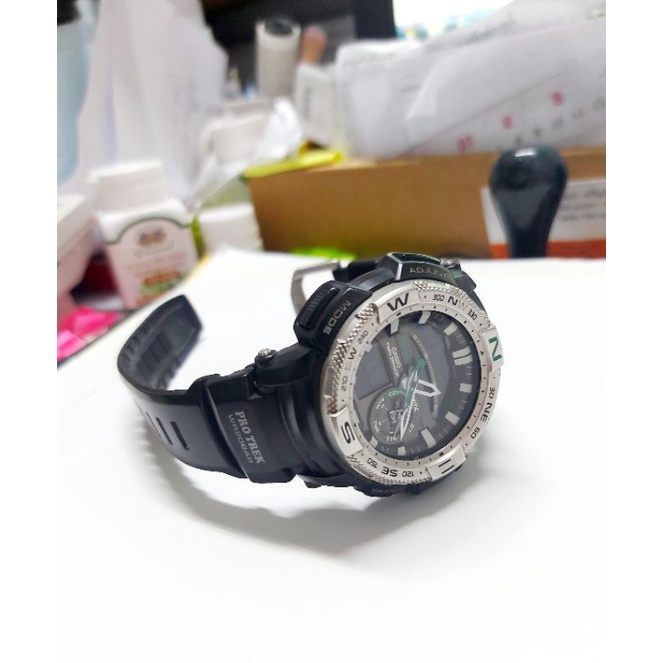นาฬิกา Casio Protrek รุ่น PRG-280-1DR/นาฬิกาแบรนด์แท้100%มือสองสภาพดี