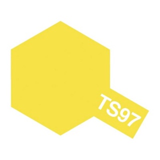 [สีสเปรย์แลคเกอร์] TAMIYA 85097 Lacquer Spray TS-97 Pearl Yellow (100ml) สีทามิย่าแท้ paint