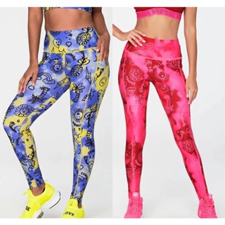 มาใหม่ กางเกงเลกกิ้งเต้นรํา zumba สําหรับผู้หญิง Z1B00 0195