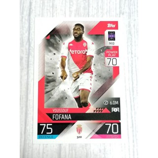 การ์ดฟุตบอล Match Attax 2022/23 AS MONACO