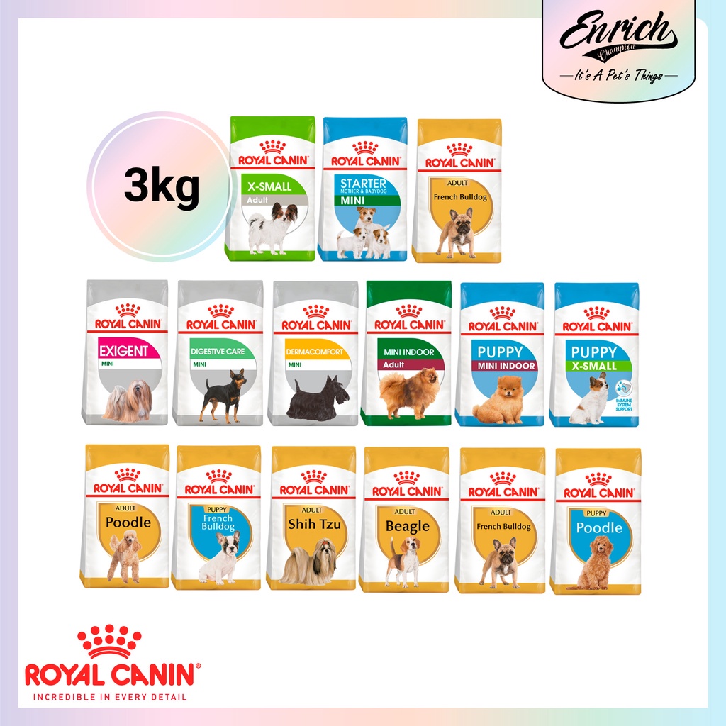 Royal Canin อาหารสุนัข 3kg