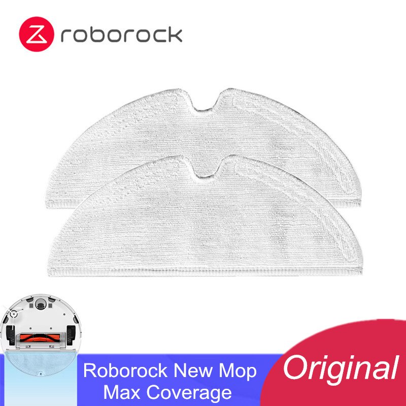 Original Roborock S5 Max Accessories New Mop Rag for Q7 Max Q5 Max E2 E3 E4 S5 S5 Max S6 S6 MaxV S4