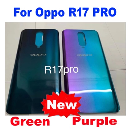 ฝาครอบแบตเตอรี่ด้านหลัง แบบเปลี่ยน สําหรับ OPPO R17 PRO R17PRO