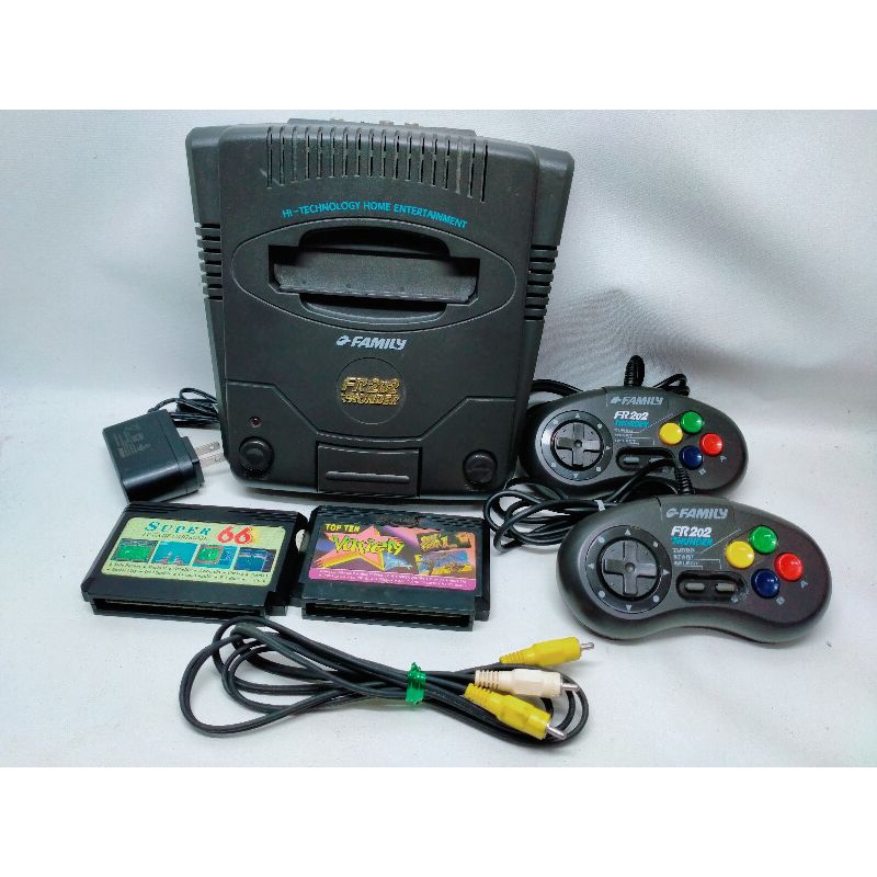 Family FR202 Thunder แท้งานไทย ชุดไฟไทยพร้อมเล่น ตลับระดับตำนาน 2 ตลับ 66+TopTen เกมไม่ซ่ำ เล่นสนุกไ