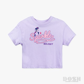 DOSH GIRLS CROPPED T-SHIRTS MY LITTLE PONY เสื้อยืดทรงครอป เด็กผู้หญิง 9FPGT1004-VI