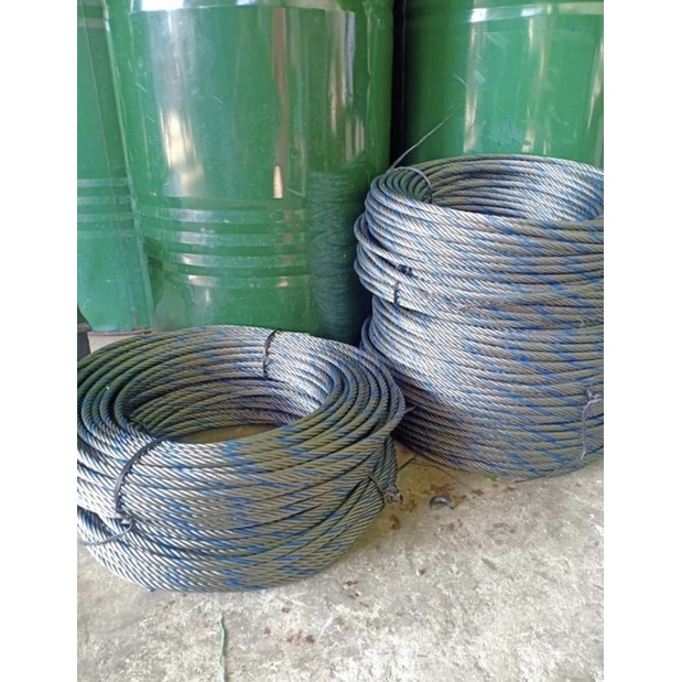 ลวดสลิงไส้เหล็กสลิงส่งออก (6*37) 12มิล,14มิล,5หุน,6หุน(ราคาต่อเมตร) - รูปที่ 3